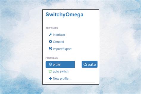 proxyomega|switchy omega proxy setup.